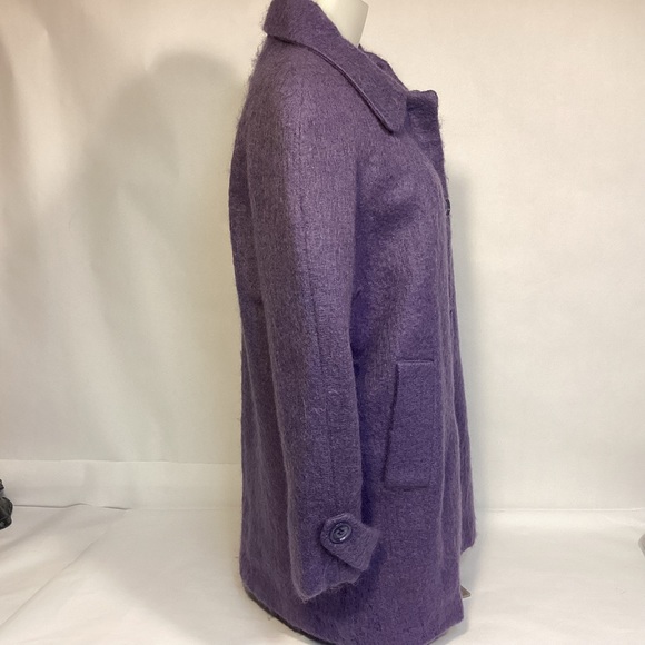 Appleseed’s womens mohair wool coat siz 10 petite vintage USA - Picture 5 of 9